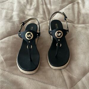 Black Michael Kors Wedges